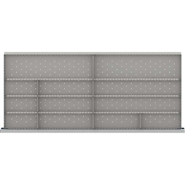 LISTA - 12-Compartment Drawer Divider Layout for 3.15" High Drawers - Americas Tooling