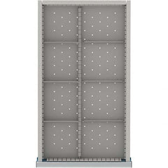 LISTA - 8-Compartment Drawer Divider Layout for 3.15" High Drawers - Americas Tooling