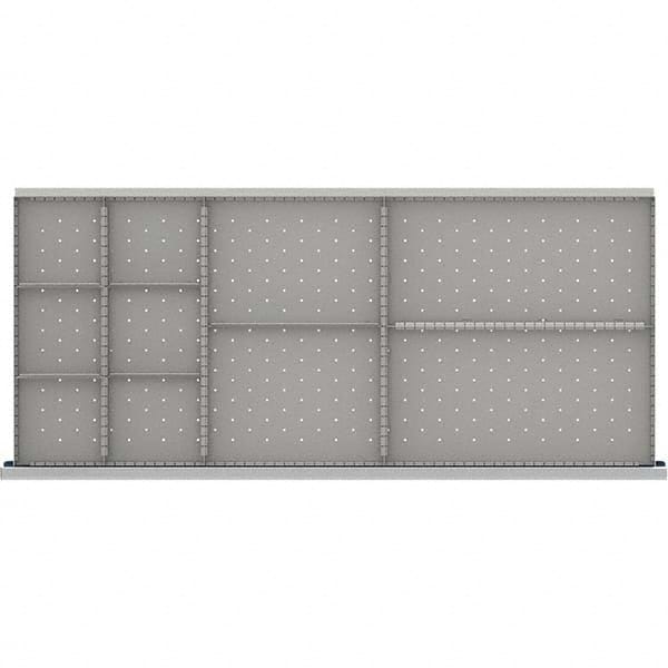 LISTA - 10-Compartment Drawer Divider Layout for 3.15" High Drawers - Americas Tooling