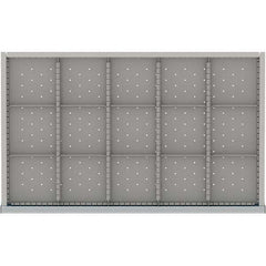 LISTA - 15-Compartment Drawer Divider Layout for 3.15" High Drawers - Americas Tooling