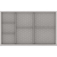 LISTA - 7-Compartment Drawer Divider Layout for 3.15" High Drawers - Americas Tooling