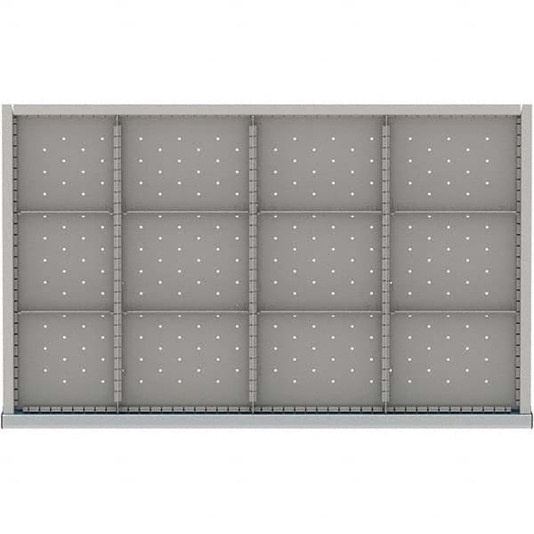 LISTA - 12-Compartment Drawer Divider Layout for 3.15" High Drawers - Americas Tooling