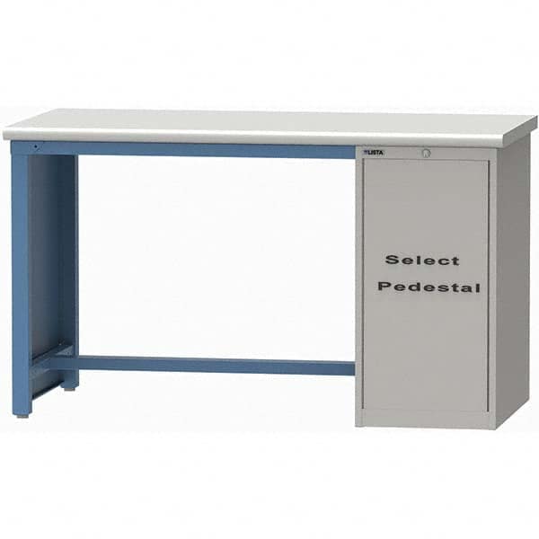 LISTA - Stationary Work Benches, Tables Type: Workstation Top Material: Plastic Laminate - Americas Tooling