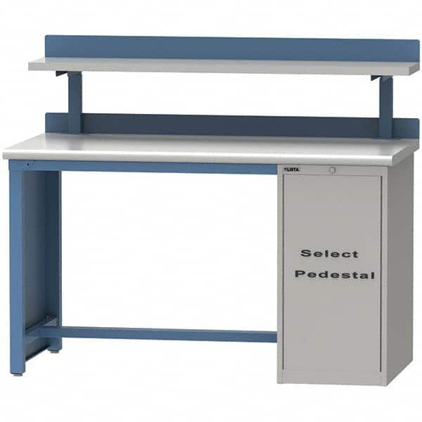 LISTA - Stationary Work Benches, Tables Type: Workstation Top Material: Plastic Laminate - Americas Tooling