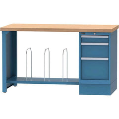 LISTA - Stationary Work Benches, Tables Type: Packaging Table Top Material: Butcher Block - Americas Tooling