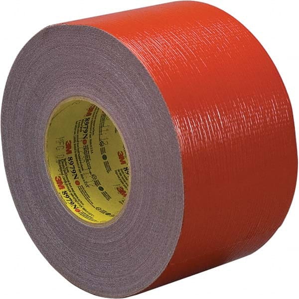 3M - 54.8m x 48mm x 12.1 mil Red Polyethylene Cloth Duct Tape - Americas Tooling