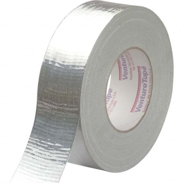 3M - 55m x 72mm x 11 mil Silver Polyethylene Cloth Duct Tape - Americas Tooling