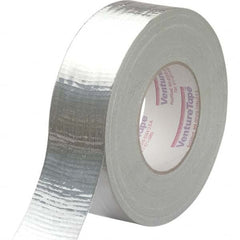 3M - 55m x 48mm x 11 mil Silver Polyethylene Cloth Duct Tape - Americas Tooling