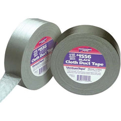 3M - 55m x 48mm x 12 mil Black Polyethylene Cloth Duct Tape - Americas Tooling