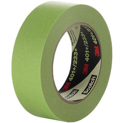 3M - 36mm Wide x 55 m x 6.7 mil Green Paper Masking Tape - Americas Tooling