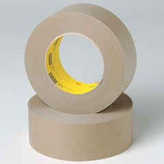 3M - 144mm Wide x 55 m x 6.5 mil Medium Brown Crepe Paper Masking Tape - Americas Tooling