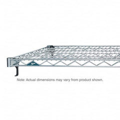 Metro - 30" Wide x 1" High x 21" Long Open Shelving Wire Shelf - Americas Tooling