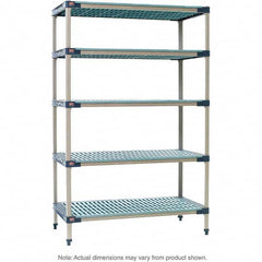 Metro - Plastic Shelving Type: Structural Plastic Open Shelving Shelf Capacity (Lb.): 2,000 - Americas Tooling