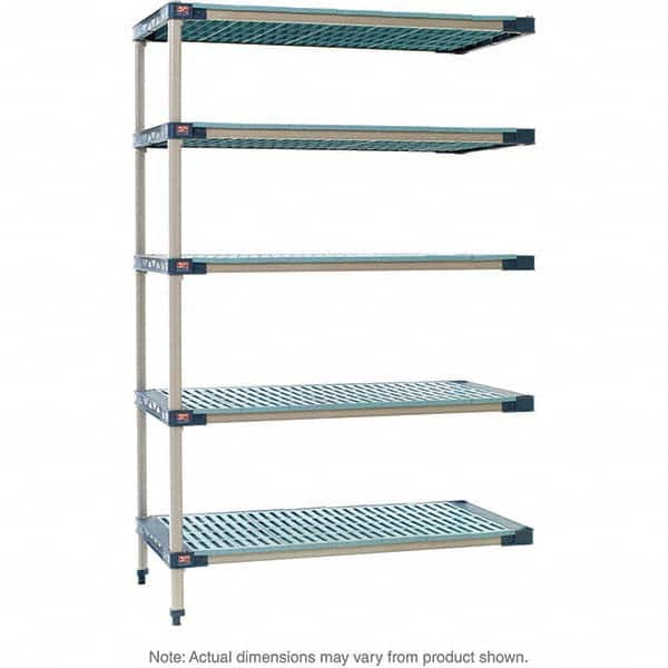 Metro - Plastic Shelving Type: Structural Plastic Open Shelving Shelf Capacity (Lb.): 2,000 - Americas Tooling