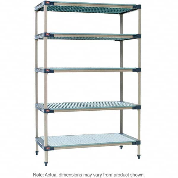 Metro - Plastic Shelving Type: Structural Plastic Open Shelving Shelf Capacity (Lb.): 2,000 - Americas Tooling