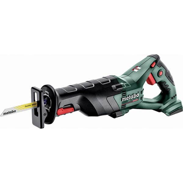 Metabo - Cordless Reciprocating Saws Voltage: 18.00 Battery Chemistry: Lithium-Ion - Americas Tooling