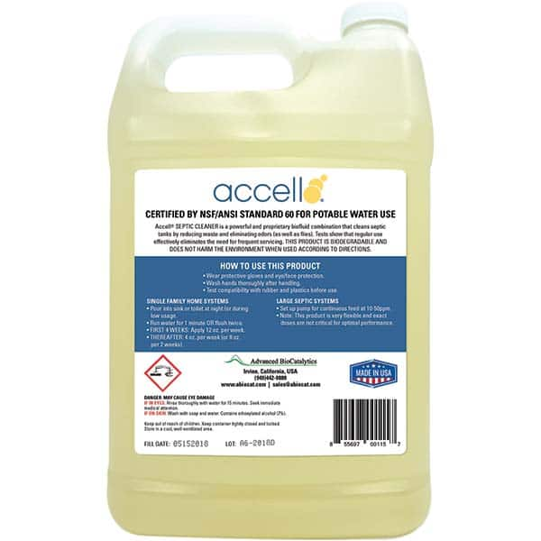 Accell - Drain Cleaners & Openers Type: Drain Cleaner Form: Liquid - Americas Tooling