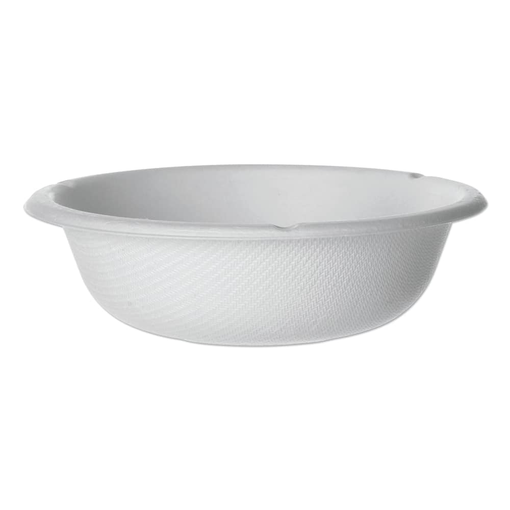 ECO PRODUCTS - Food Containers; Type: Bowl ; Shape: Round ; Volume Range: Smaller than 64 oz. ; Height (Decimal Inch): 1.000000 ; Diameter/Width (Decimal Inch): 4.4000 ; Material Family: Sugarcane - Exact Industrial Supply