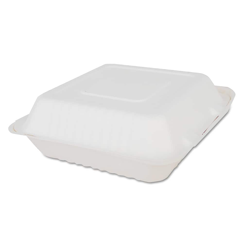 SCT - Food Containers; Type: Clamshell Container ; Shape: Square ; Volume Range: 1 Gal. - Exact Industrial Supply