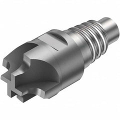 Sandvik Coromant - Corner Rounding End Mill Heads Material: Solid Carbide Connection Type: E25 - Americas Tooling