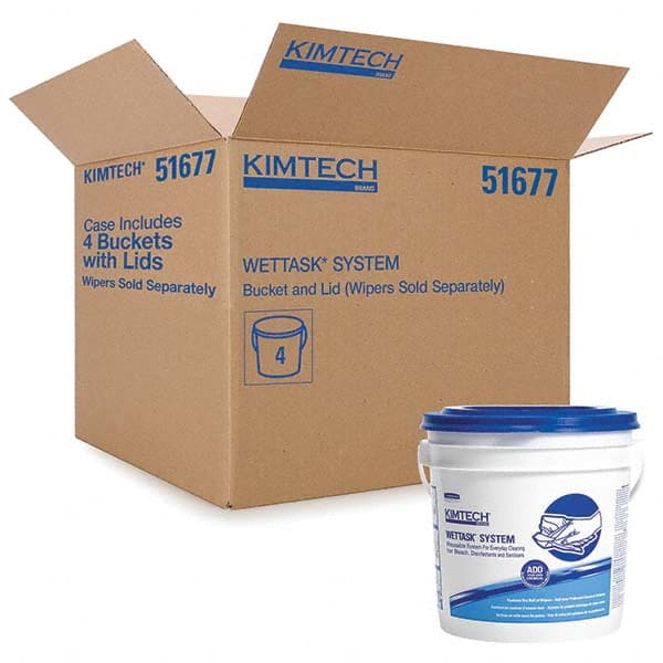 Kimtech - Wipe Dispensers For Use With: Kimtech WetTask 6001, 6211, 6411, & 6471 Dispenser Style: Manual - Americas Tooling