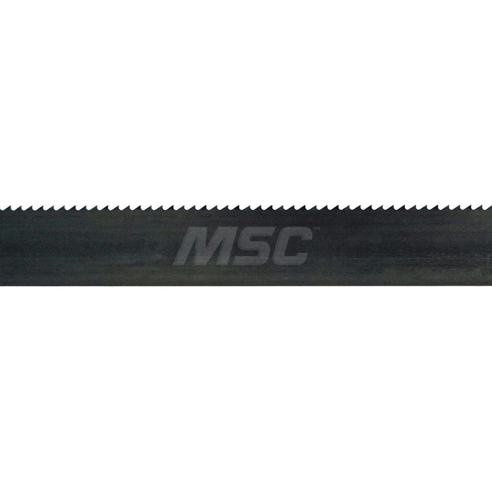 Welded Bandsaw Blade: 12' 10″ Long, 1/2″ Wide, 0.025″ Thick, 3 TPI Carbon Steel, Toothed Edge