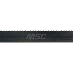 Welded Bandsaw Blade: 13' 7″ Long, 3/8″ Wide, 0.025″ Thick, 6 TPI Carbon Steel, Toothed Edge