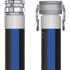 Water & Discharge Hose; Inside Diameter (Inch): 2; Inside Diameter (Decimal Inch): 2.0000; Outside Diameter (Inch): 2.32; Outside Diameter (Decimal Inch): 2.3200; Color: Black; Working Pressure (psi): 150.000; Length (Feet): 25