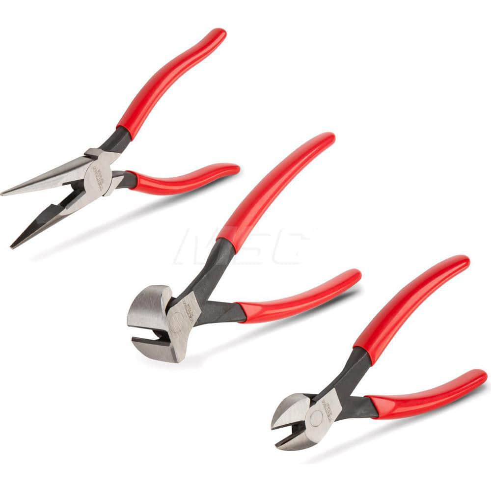 Plier Set: 3 Pc