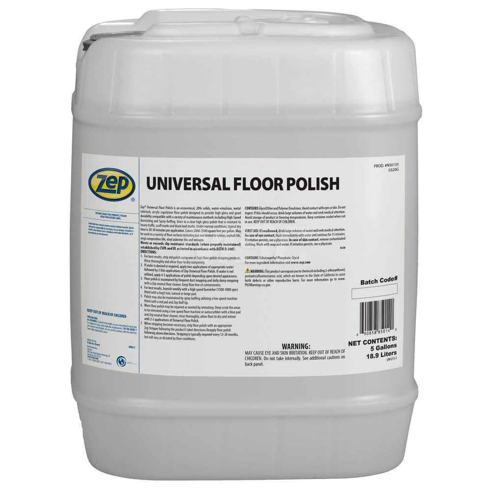 Floor Polisher: 5 gal Pail, Use On Floors Hard Floor Care