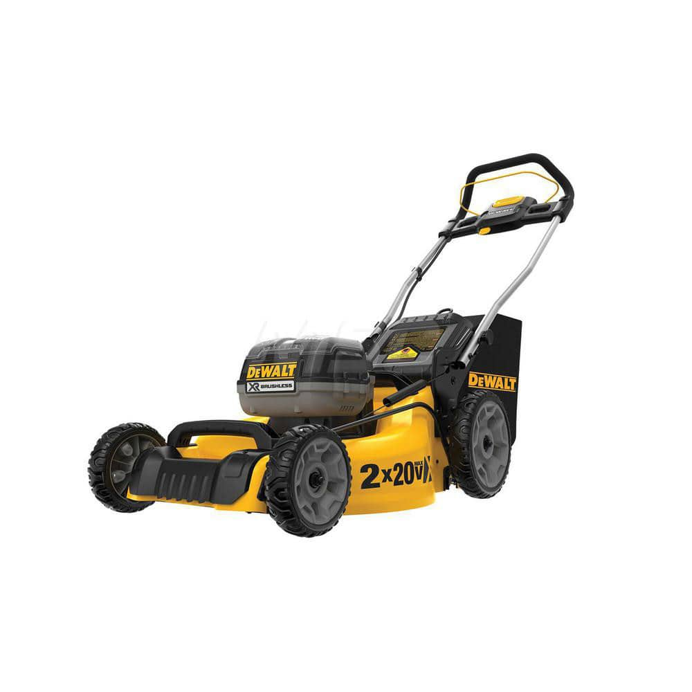 Lawn Mowers; Mower Type: Walk Behind; Power Type: Battery; Cutting Width (Inch): 20 in; Discharge Type: Bag; Mulch; Front Wheel Diameter: 7 in; Rear Wheel Diameter: 10 in; Cutting Width: 20 in