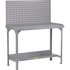 Little Giant - Stationary Work Benches, Tables Type: Work Bench Top Material: 12 Gauge Steel - Americas Tooling