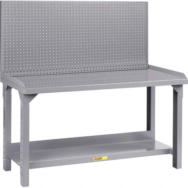 Little Giant - Stationary Work Benches, Tables Type: Work Bench Top Material: 12 Gauge Steel - Americas Tooling