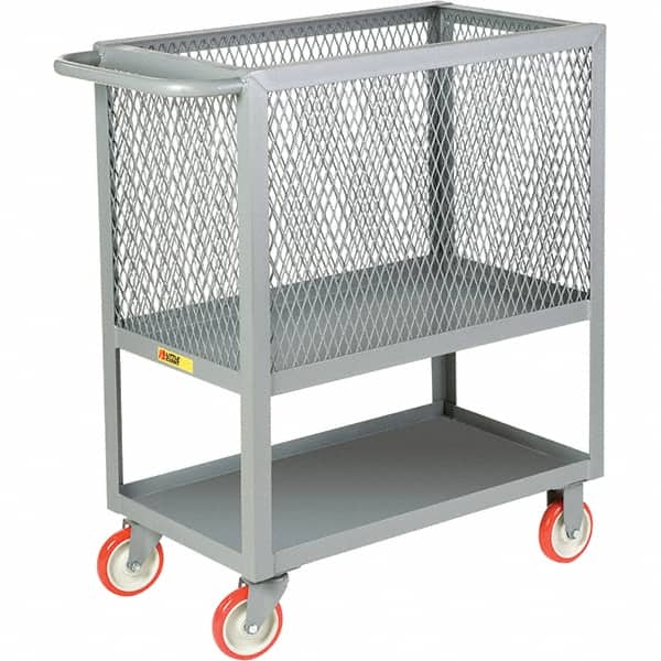 Little Giant - 1,200 Lb Capacity, 1 Shelf, Platform Truck - 48" Long x 24" Wide x 40" High - Americas Tooling