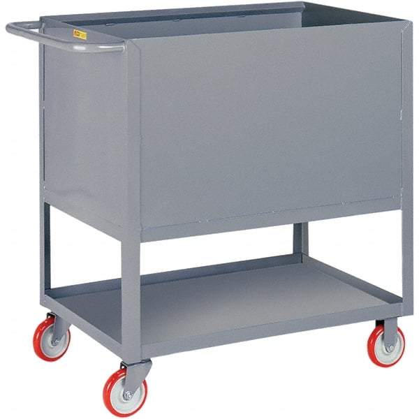 Little Giant - 1,200 Lb Capacity, 1 Shelf, Platform Truck - 32" Long x 18" Wide x 40" High - Americas Tooling