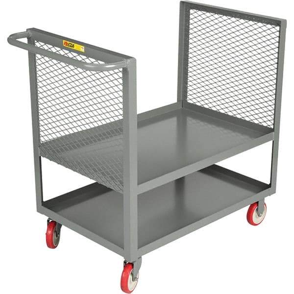 Little Giant - 1,200 Lb Capacity, 2 Shelf, Shelf Truck - 32" Long x 18" Wide x 40" High - Americas Tooling