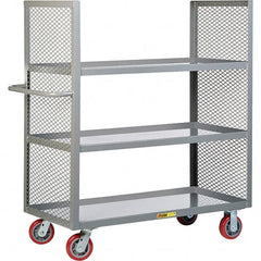 Little Giant - 3,600 Lb Capacity, 3 Shelf, Shelf Truck - 48" Long x 30" Wide x 57" High - Americas Tooling