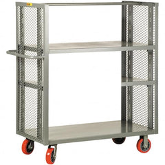 Little Giant - 3,600 Lb Capacity, 2 Shelf, Shelf Truck - 60" Long x 24" Wide x 57" High - Americas Tooling