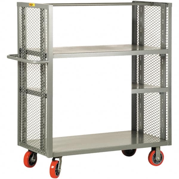 Little Giant - 3,600 Lb Capacity, 2 Shelf, Shelf Truck - 48" Long x 24" Wide x 57" High - Americas Tooling