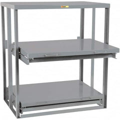 Little Giant - 2,000 Lb Capacity, 1 Shelf, Shelving - 36" Long x 53" Wide x 60" High - Americas Tooling