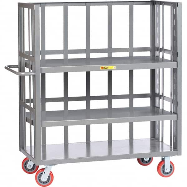 Little Giant - 3,600 Lb Capacity, 2 Shelf, Shelf Truck - 60" Long x 24" Wide x 57" High - Americas Tooling