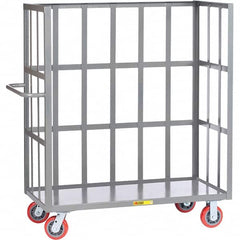 Little Giant - 3,600 Lb Capacity, 3-Sided Truck - 60" Long x 24" Wide x 57" High - Americas Tooling