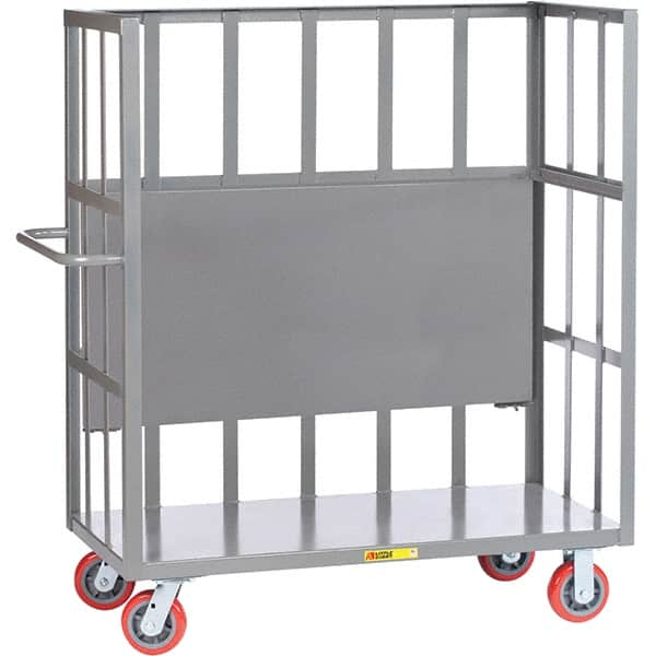 Little Giant - 3,600 Lb Capacity, 1 Shelf, Shelf Truck - 60" Long x 30" Wide x 57" High - Americas Tooling