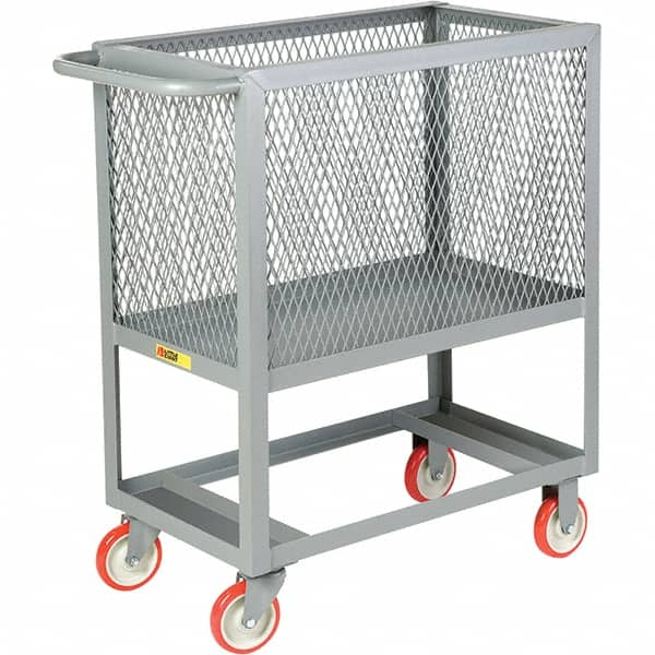 Little Giant - 1,200 Lb Capacity, 1 Shelf, Platform Truck - 53" Long x 24" Wide x 40" High - Americas Tooling