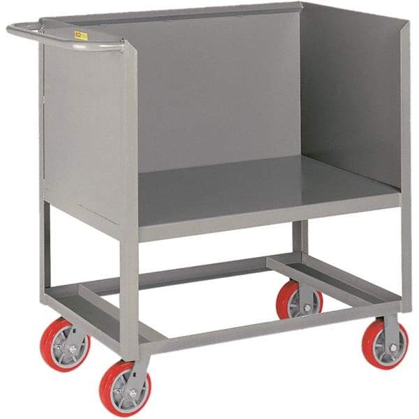 Little Giant - 2,000 Lb Capacity, 1 Shelf, Platform Truck - 41" Long x 24" Wide x 40" High - Americas Tooling