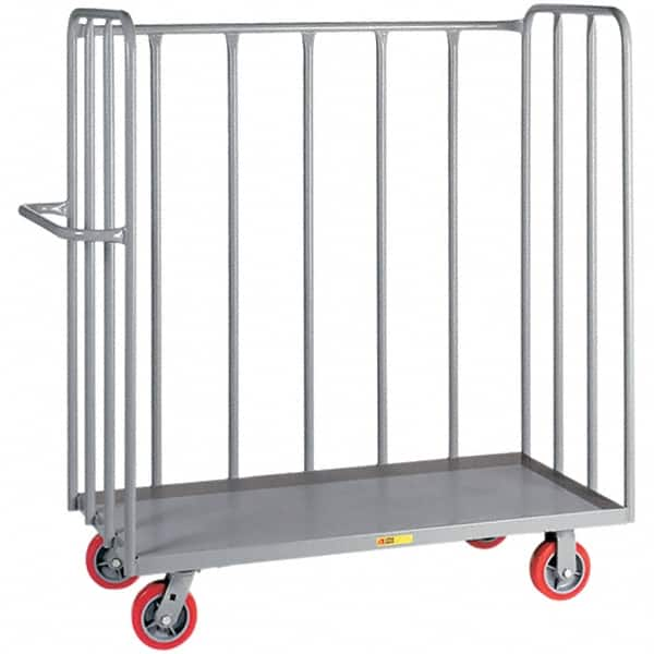 Little Giant - 3,600 Lb Capacity, 3-Sided Truck - 48" Long x 24" Wide x 57" High - Americas Tooling