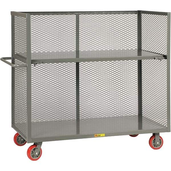 Little Giant - 3,600 Lb Capacity, 1 Shelf, Shelf Truck - 48" Long x 30" Wide x 57" High - Americas Tooling