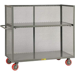 Little Giant - 3,600 Lb Capacity, 1 Shelf, Shelf Truck - 48" Long x 24" Wide x 57" High - Americas Tooling