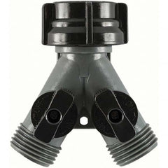 Gilmour - Garden Hose Fittings & Repair Kits Type: Shut-Off Valve Connector Type: Male; Female - Americas Tooling