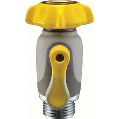 Nelson - Garden Hose Fittings & Repair Kits Type: Shut-Off Valve Connector Type: Female; Male - Americas Tooling